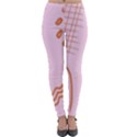 Elements Scribbles Wiggly Lines Retro Vintage Lightweight Velour Leggings View1