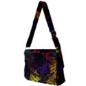 Eiffel Tower Pattern Wallpaper Full Print Messenger Bag (S) View2