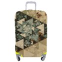 Triangle Geometry Colorful Fractal Pattern Luggage Cover (Medium) View1