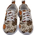 Halloween Doodle Autumn Pumpkin Kids Athletic Shoes View1