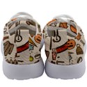 Halloween Doodle Autumn Pumpkin Kids Athletic Shoes View4