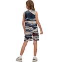 Hokusai Moutains Japan Kids  Basketball Mesh Set View4