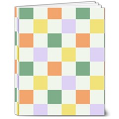 Board Pictures Chess Background 8  X 10  Softcover Notebook