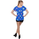 Background Star Darling Galaxy Ruffle Collar Chiffon Blouse View2