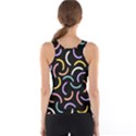 Abstract Pattern Wallpaper Women s Basic Tank Top View2