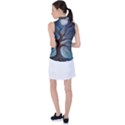 Tree Branches Mystical Moon Expressionist Oil Painting Acrylic Painting Abstract Nature Moonlight Ni Women s Sleeveless Polo T-Shirt View2