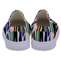 Abstract Trees Colorful Artwork Woods Forest Nature Artistic Kids  Canvas Slip Ons View4