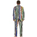 Abstract Trees Colorful Artwork Woods Forest Nature Artistic Men s Long Sleeve Velvet Pocket Pajamas Set View4
