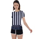 Stripes Geometric Pattern Digital Art Art Abstract Abstract Art Back Circle Cutout Sports T-Shirt View1