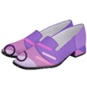 Colorful Labstract Wallpaper Theme Women s Classic Loafer Heels View2