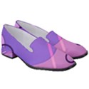 Colorful Labstract Wallpaper Theme Women s Classic Loafer Heels View3