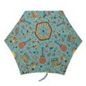Seamless Pattern Musical Instruments Notes Headphones Player Mini Folding Umbrellas View1