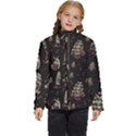 Vintage Tattoos Nautical Kids  Puffer Bubble Jacket Coat View1