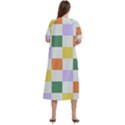 Board Pictures Chess Background Women s Cotton Short Sleeve Nightgown View4