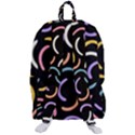 Abstract Pattern Wallpaper Travelers  Backpack View3