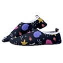 Sea Shells Pattern Wallpaper Fish Men s Sock-Style Water Shoes View2