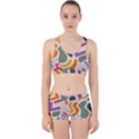 Abstract Pattern Background Work It Out Gym Set View1