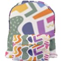 Abstract Pattern Background Giant Full Print Backpack View1