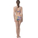 Abstract Pattern Background Classic Banded Bikini Set  View2