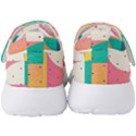 Abstract Geometric Bauhaus Polka Dots Retro Memphis Art Men s Velcro Strap Shoes View4