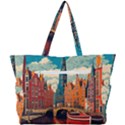 London England Bridge Europe Buildings Architecture Vintage Retro Town City Simple Shoulder Bag View3