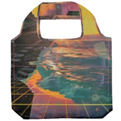 Pretty Art Nice Foldable Grocery Recycle Bag