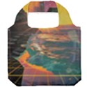 Pretty Art Nice Foldable Grocery Recycle Bag View1