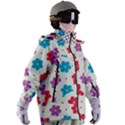 Abstract Art Pattern Colorful Artistic Flower Nature Spring Women s Zip Ski and Snowboard Waterproof Breathable Jacket View3