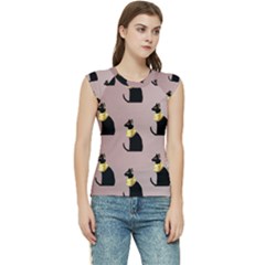 Cat Egyptian Ancient Statue Egypt Culture Animals Women s Raglan Cap Sleeve T-shirt