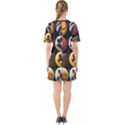 Chocolate Candy Candy Box Gift Cashier Decoration Chocolatier Art Handmade Food Cooking Sixties Short Sleeve Mini Dress View2