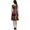 Chocolate Candy Candy Box Gift Cashier Decoration Chocolatier Art Handmade Food Cooking Sleeveless V-Neck Skater Dress with Pockets View4