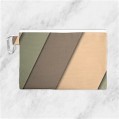 Abstract Texture, Retro Backgrounds Canvas Cosmetic Bag (large)