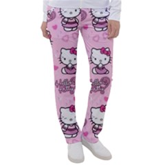 Cute Hello Kitty Collage, Cute Hello Kitty Women s Casual Pants