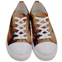 Texture Woodgrain Pattern Nature Wood Pattern Men s Low Top Canvas Sneakers View1