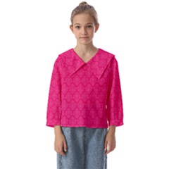 Pink Pattern, Abstract, Background, Bright, Desenho Kids  Sailor Shirt