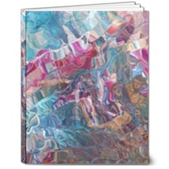 Straight Blend Module I Liquify 19-3 Color Edit 8  X 10  Hardcover Notebook