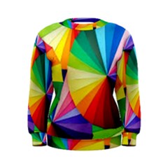 Bring Colors To Your Day Women s Sweatshirt by elizah032470