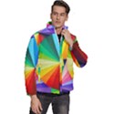 bring colors to your day Men s Puffer Bubble Jacket Coat View3
