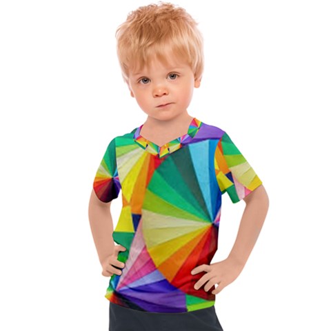 Bring Colors To Your Day Kids  Sports T-shirt by elizah032470