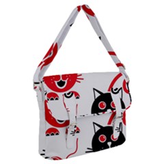 Cat Little Ball Animal Buckle Messenger Bag by Maspions