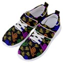 Pattern-repetition-snail-blue Women s Velcro Strap Shoes View2