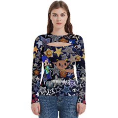 I See Stars In You Women s Cut Out Long Sleeve T-shirt
