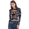 i see stars in you Women s Cut Out Long Sleeve T-Shirt View2