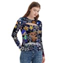 i see stars in you Women s Cut Out Long Sleeve T-Shirt View3