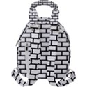 Bricks Wall Pattern Seamless Travel Backpack View2
