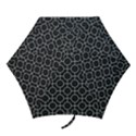 Geometric Pattern Design White Mini Folding Umbrellas View1