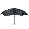 Geometric Pattern Design White Mini Folding Umbrellas View3
