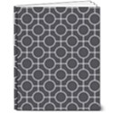 Geometric Pattern Design White 8  x 10  Hardcover Notebook View1