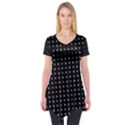 Pattern Dots Dot Seamless Short Sleeve Tunic  View1