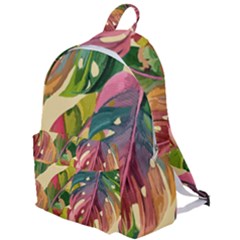 Monstera Colorful Leaves Foliage The Plain Backpack by Maspions